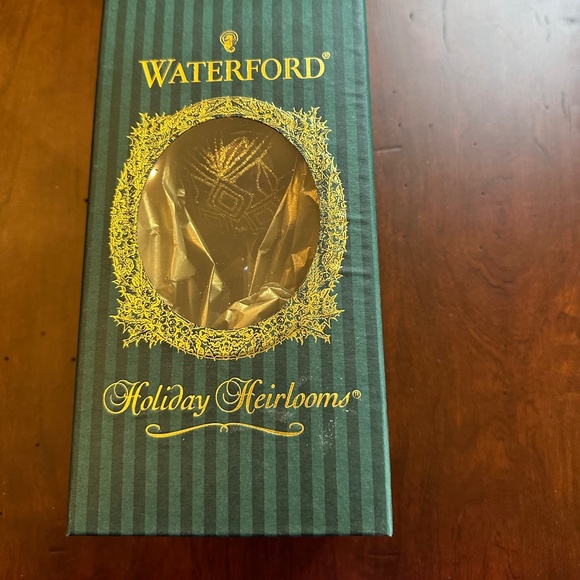 Waterford Holiday Heirlooms Ornament New Years Toast 2000 NIB Glass - Picture 1 of 7
